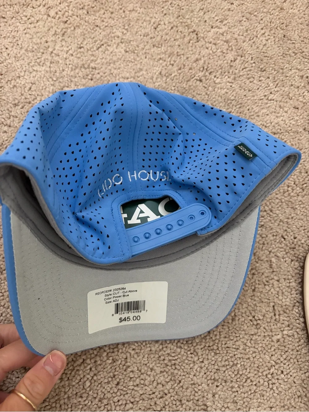 Legacy Newport Beach Kids Trucker Hat - Bright Blue with White Logo